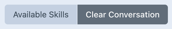 Screenshot of buttons above the Chat Window